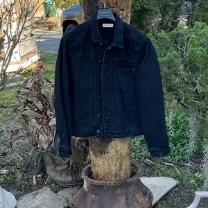 All saints Men's Dark Denim Jacket